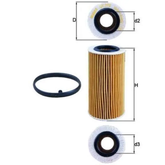 Promozione Esclusiva Filtro olio OX 370D1 KNECHT per VOLVO