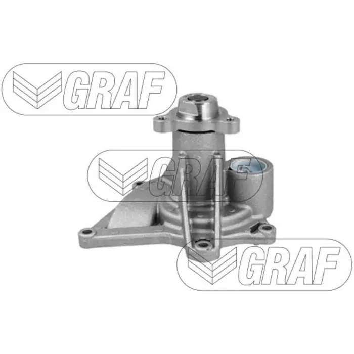 Must-Have Pompa dell'acqua, raffreddamento motore PA1473 GRAF per OPEL