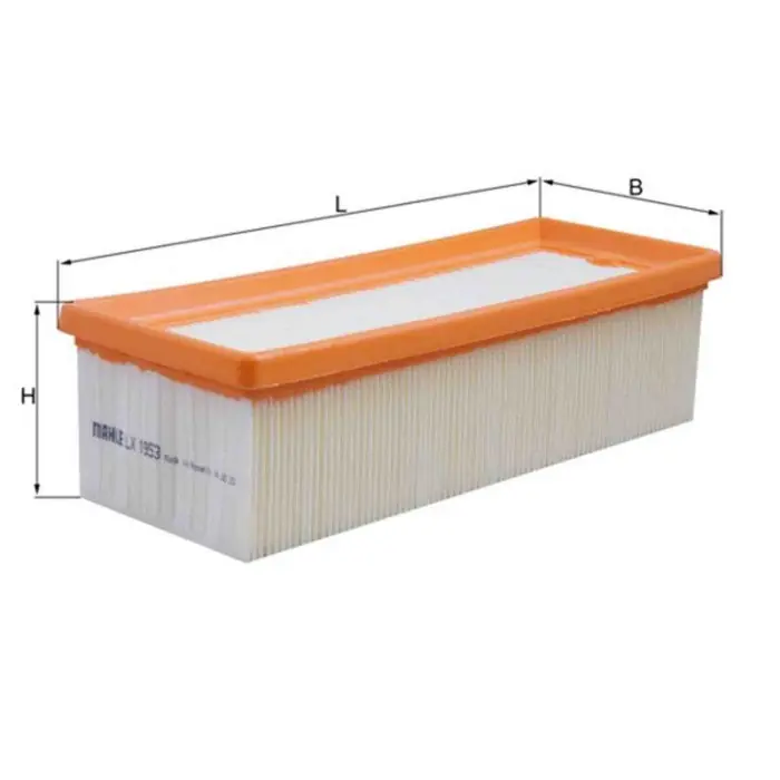 Consegna Rapida Filtro aria LX 1953 KNECHT per DACIA