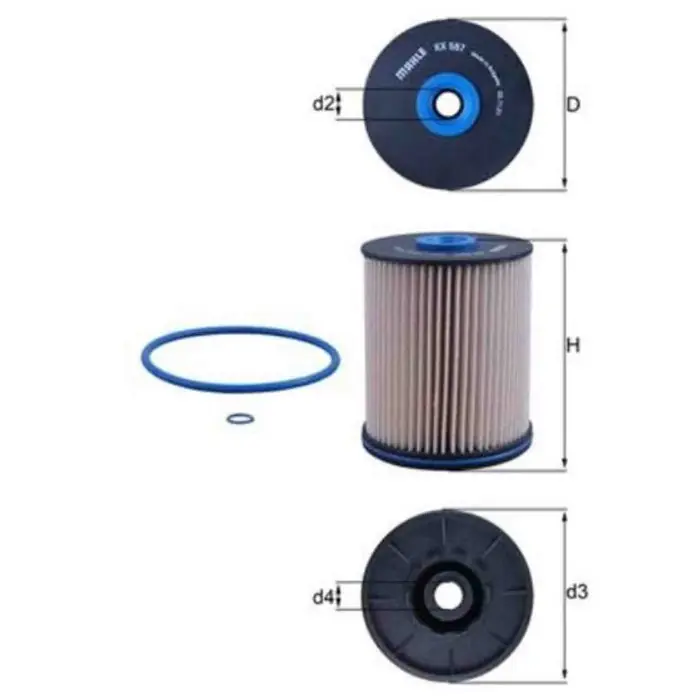 Spedito Oggi Filtro carburante KX 567D KNECHT per OPEL