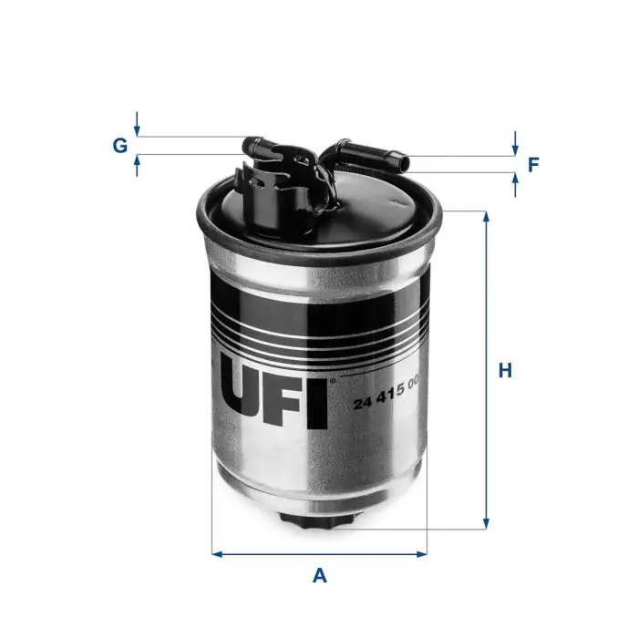 Compra Adesso Filtro carburante 24.415.00 UFI per VW SEAT