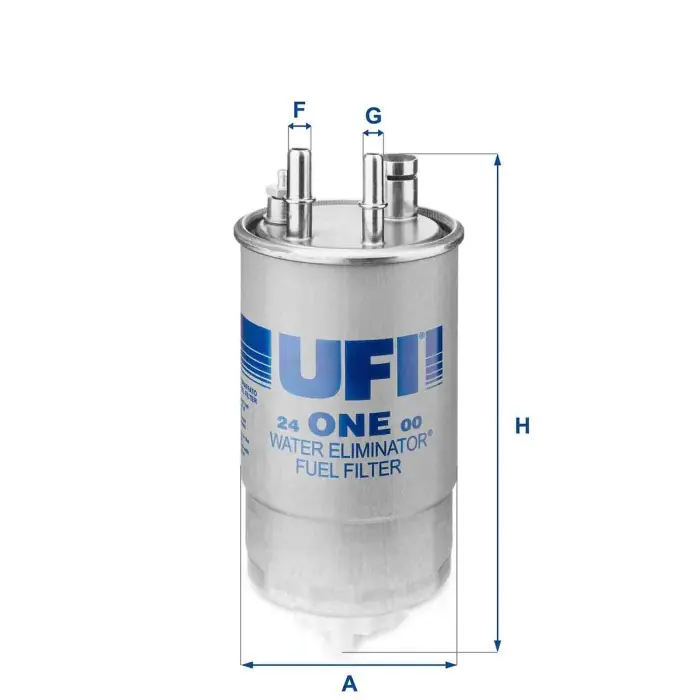 Subito Disponibile Filtro carburante 24.ONE.00 UFI per FORD FIAT