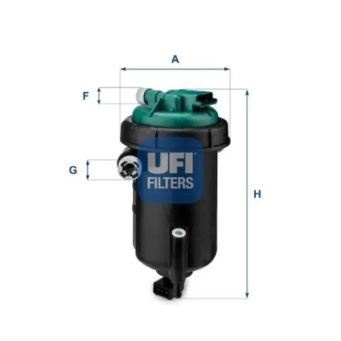 Filtro carburante 55.148.00 UFI per PEUGEOT CITROEN FIAT Solo Oggi