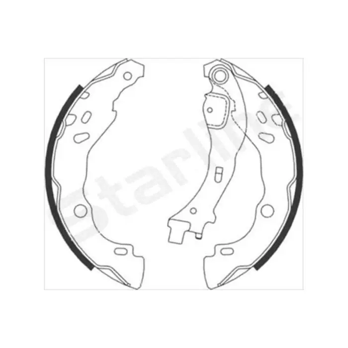 Compra Online Kit ganasce freno BC 08700 STARLINE per PEUGEOT CITROEN LANCIA