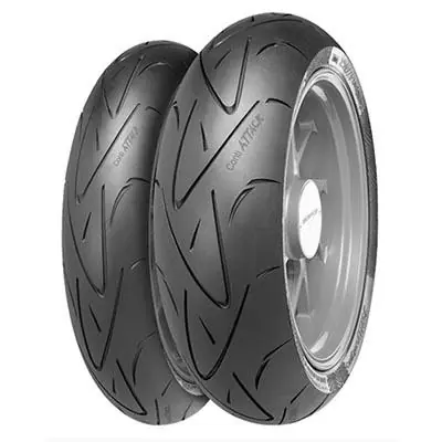 CONTINENTAL CONTISPORTATTACK REAR 190/55 R17 75W TL Soddisfatti O Rimborsati