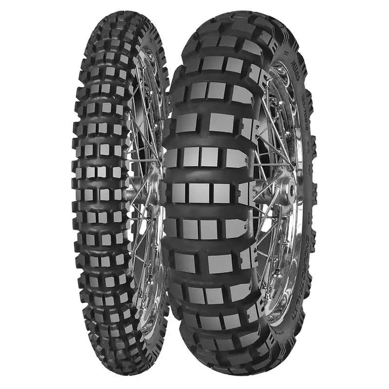Promozione MITAS ENDURO TRAIL XT PLUS DAKAR 2X YELLOW FRONT 80/90 B21 48T TL/TT M+S